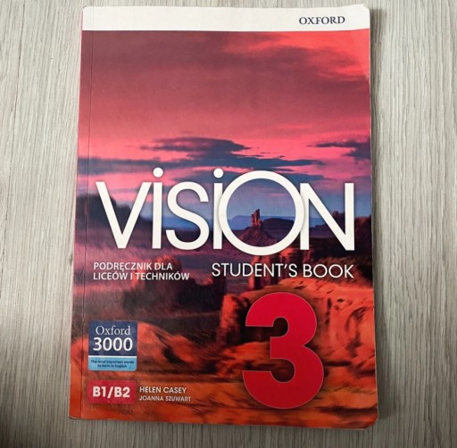 Zdjęcie oferty: Vision 3 - podręcznik do języka angielskiego