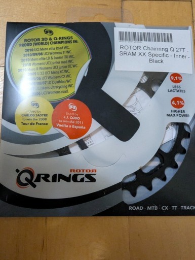 Zdjęcie oferty: Tarcza Rotor RR250-Q-ring QX2 BCD60