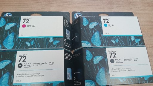 Zdjęcie oferty: Tusz do Hp 72 wybór kolorów 130ml