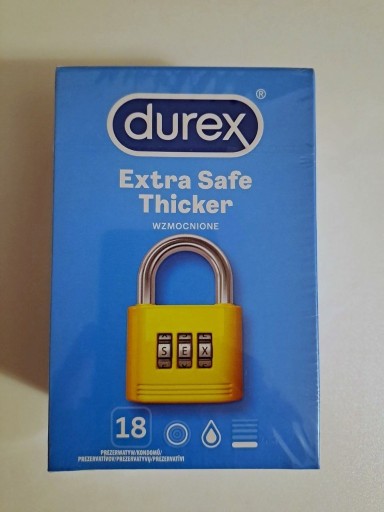 Zdjęcie oferty: Durex Extra Safe Thicker 