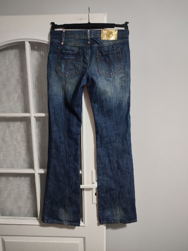 Zdjęcie oferty: Spodnie jeansowe vintage dzwony Versace