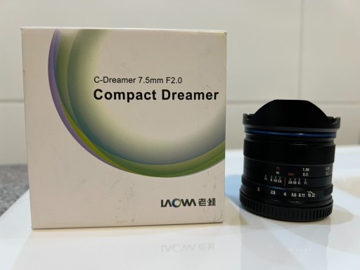 Zdjęcie oferty: Laowa C-Dreamer 7.5mm f2.0 Standard