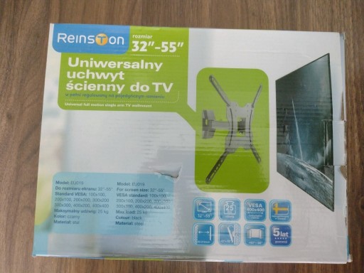 Zdjęcie oferty: Uniwersalny uchwyt ścienny do TV 32"-55"