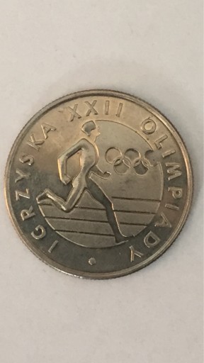 Zdjęcie oferty: 20 zł Igrzyska XXII Olimpiady 1980 