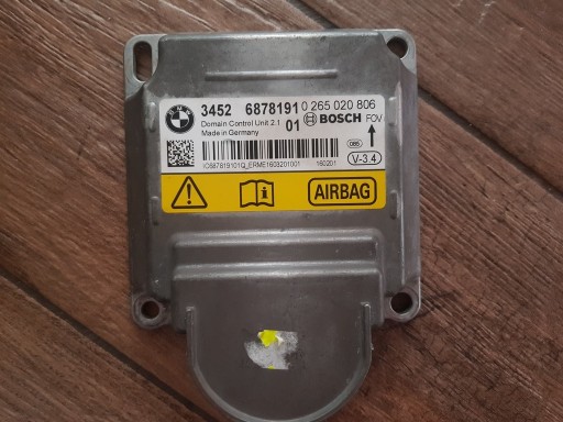 Zdjęcie oferty: sensor air bag moduł F10 F20 F21 6878191