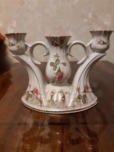 Zdjęcie oferty: Świecznik porcelana Chodzież PRL 