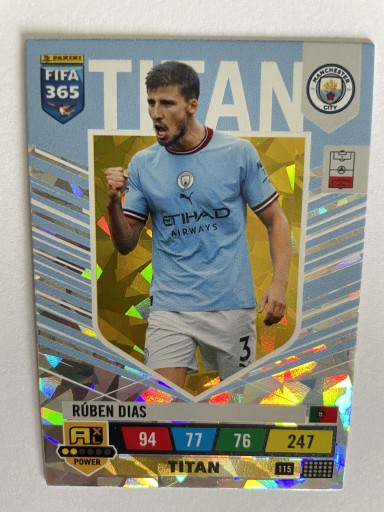 Zdjęcie oferty: PANINI FIFA 365 2023 Titan Dias 115