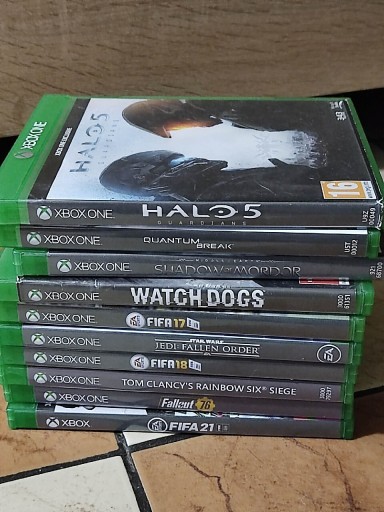 Zdjęcie oferty: Xbox one zestaw gier gry płyty xone 