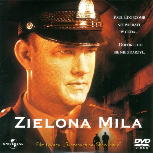 Zdjęcie oferty: Zielona Mila (1999) (Tom Hanks) (DVD)