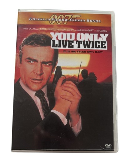 Zdjęcie oferty: Żyje Się Tylko Dwa Razy You Only Live Twice DVD James Bond Agent 007
