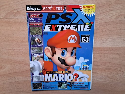 Zdjęcie oferty: PSX EXTREME Nr 63 2002 + DB Neo Plus Mario