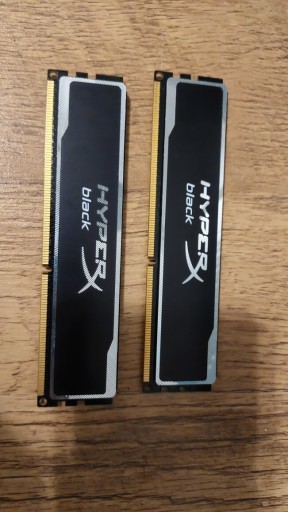 Zdjęcie oferty: HyperX Black 2x4GB DDR3 1600 MHz CL 9