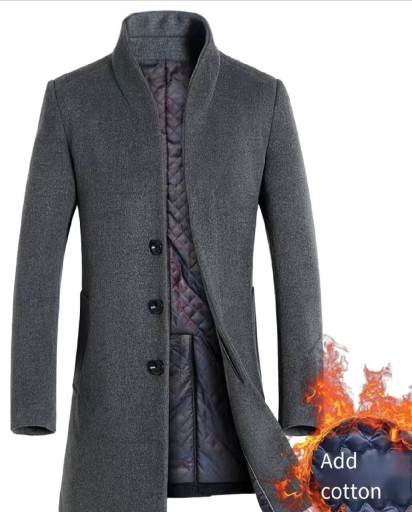 Zdjęcie oferty: Jesienny płaszcz męski, ciepły 