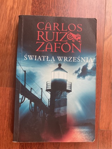 Zdjęcie oferty: Carlos Ruiz Zafon - Światła września 