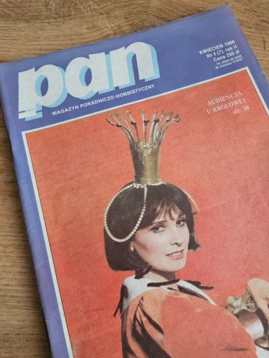 Zdjęcie oferty: Magazyn PAN - 4 (7) kwiecień 1988 - polski Playboy