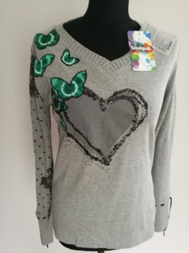 Zdjęcie oferty: Desigual Bluzka R S M Bawełna Nowa Idealna