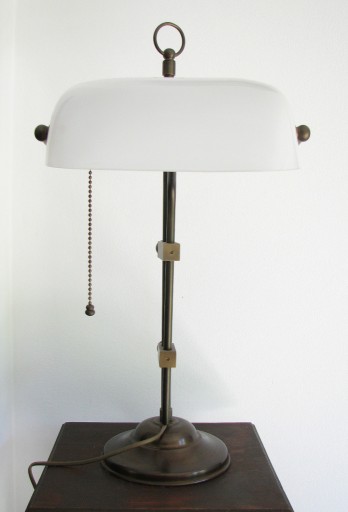 Zdjęcie oferty: Mosiężna stylowa lampa stołowa regulowana