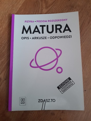 Zdjęcie oferty: Książka  do matury z fizyki