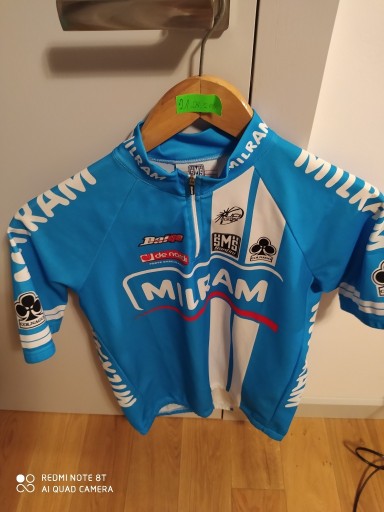 Zdjęcie oferty: Koszulka kolarska SANTINI Team MILRAM UCI TOUR XXL