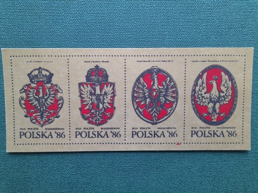 Zdjęcie oferty: Znaczki Poczta Solidarność, Seria 4 znaczków