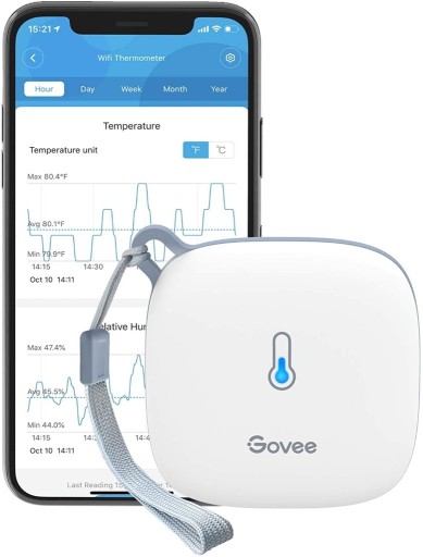 Zdjęcie oferty: Czujnik temperatury Govee H5179 bluetooth wifi