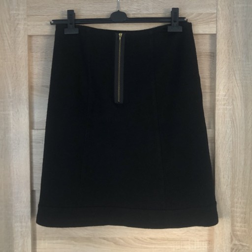 Zdjęcie oferty: Spódnica z wełną jak Bialcon r. L-40, czarna 