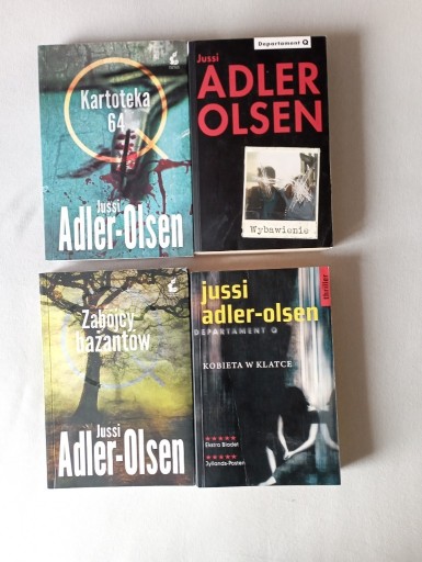 Zdjęcie oferty: Adler Olsen, Departament Q, 4 książki