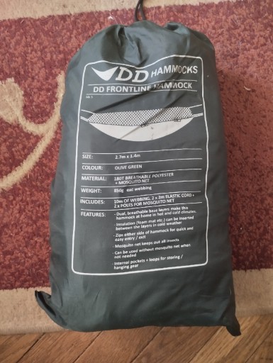 Zdjęcie oferty: Hamak DD frontline hammocks