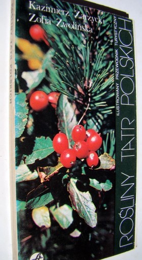 Zdjęcie oferty: Rośliny Tatr Polskich - ilustrowany przewodnik turystyczny