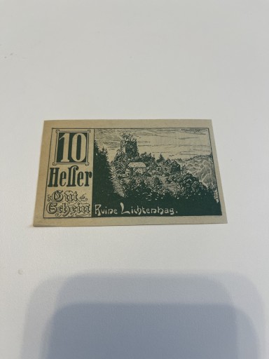 Zdjęcie oferty: 10 heller; notgeld Austria;