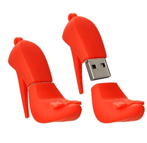 Zdjęcie oferty: Pendrive 64GB szpilka szpilki czerwone but bucik 