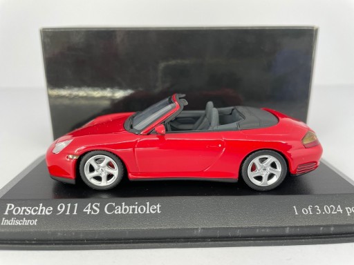 Zdjęcie oferty: 1:43 Minichamps Porsche 911 4S 2003 Red