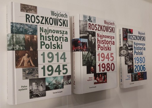 Zdjęcie oferty: Najnowsza Historia Polski 3 tomy W. Roszkowski 