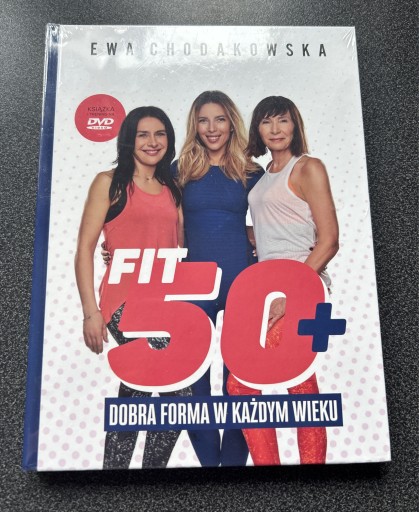 Zdjęcie oferty: Ewa Chodakowska Fit 50 DVD plus książka folia