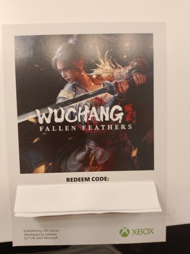 Zdjęcie oferty: Klucz do gry WUCHANG Fallen Feathers