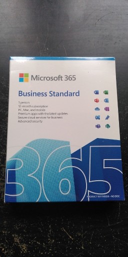 Zdjęcie oferty: Microsoft office 365 business standard 1pc