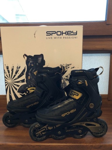 Zdjęcie oferty: Rolki Spokey Prime Pro r. 39 + ochraniacze r. M