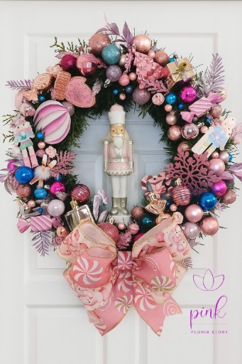 Zdjęcie oferty: Wianek na Boże Narodzenie z dziadkiem do orzechów 