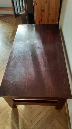 Zdjęcie oferty: stolik lite drewno dł 130cm, szer 70, wys 45,5cm