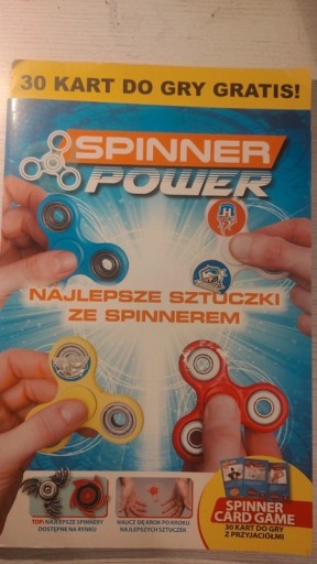 Zdjęcie oferty: książka spinner power    