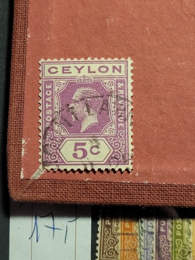 Zdjęcie oferty: Cejlon  1921-1927r          