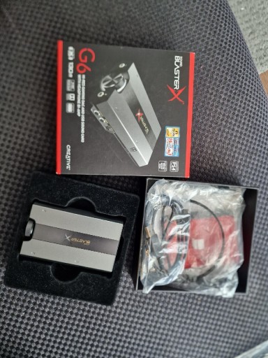 Zdjęcie oferty: Creative SoundBlaster X G6 karta dźwiękowa USB