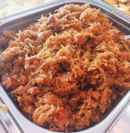 Zdjęcie oferty: Bigos z mięsem i kiełbasa 2 KG opakowanie