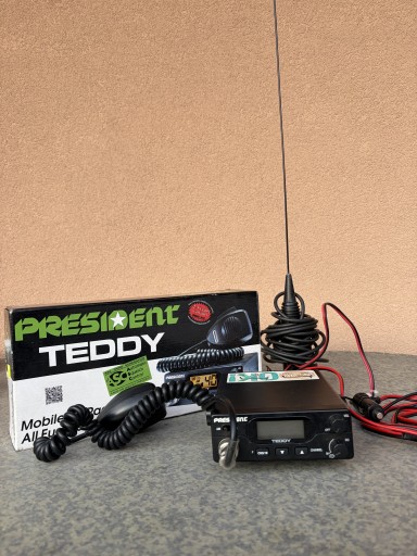 Zdjęcie oferty: Radio CB president Teddy + antena president