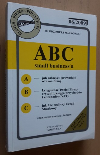 Zdjęcie oferty: ABC small business`u 06. 2009 