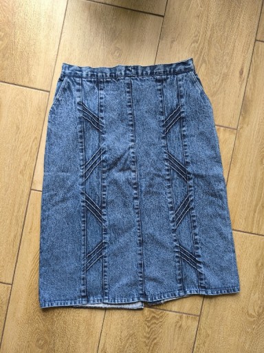 Zdjęcie oferty: Spódniczka jeansowa damska midi r L 40 