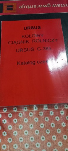 Zdjęcie oferty: Katalog części Ursus C-385