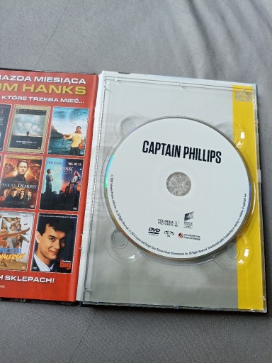 Zdjęcie oferty: Film Capitan Phillips DVD 