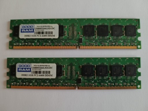 Zdjęcie oferty: Pamięć DDR2 1GB PC2-6400 DIMM