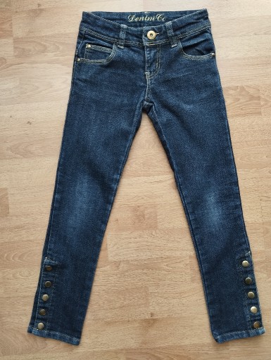 Zdjęcie oferty: DENIM Co JEANSY SPODNIE ROZMIAR 128 7/8LAT